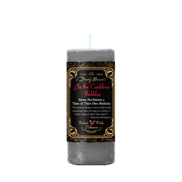 Wicked Witch Mojo As the Cauldron Bubble Candle